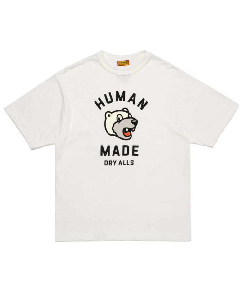 HUMAN MADE ベアーズ プリント Tシャツ ホワイト Human Made Bear White Graphics | Japan Streetwear Style