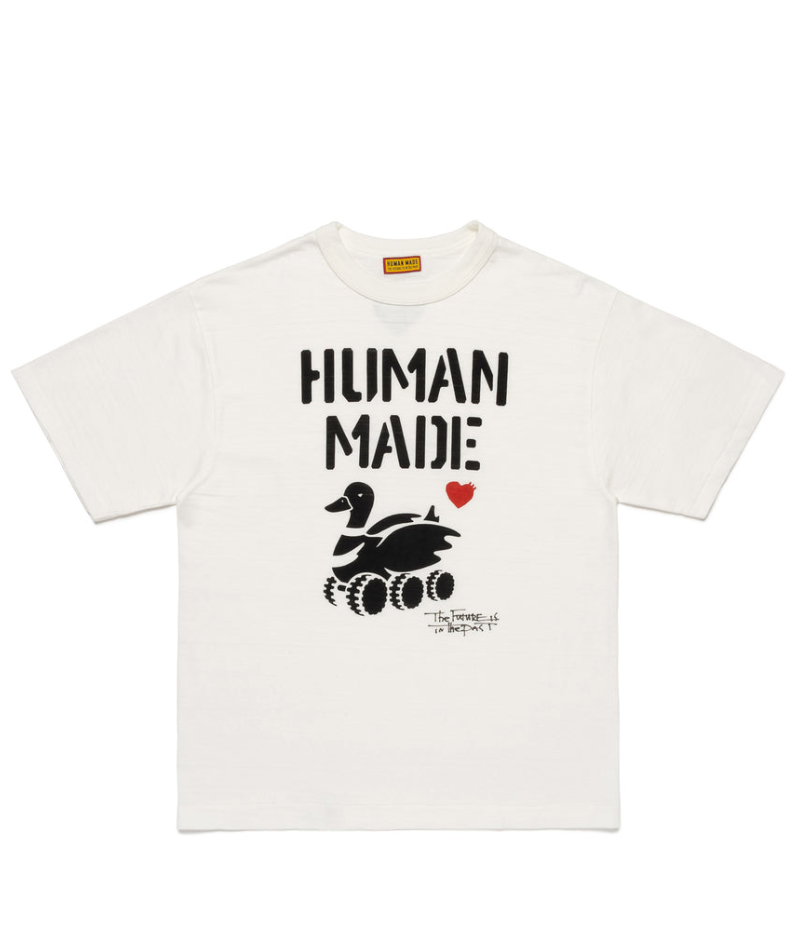 Human Made T-Shirt Duck Off White Design | Japan