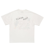 Human Made Embroidered White T-Shirt 背面デザイン