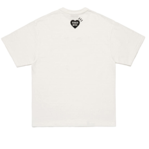 Human Made Bear White Graphics back view streetwear clothing design