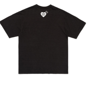 Human Made Bear Tee Black Graphics back view