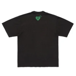 Human Hope Graphic T Shirt Black back view by Human Made