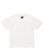 Human Made Bear Logo T Shirt White Graphic back view simple cotton streetwear tee Japan