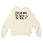Human Hope Dry Alls Sweatshirt White back view