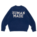 Human Hope Low Gauge Knit Navy back view