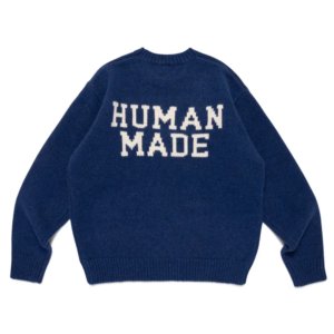 Human Made Heart Knit Sweater Navy｜ハートニットセーター