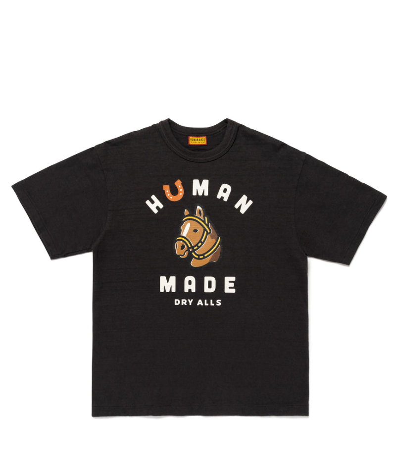 Human Made Horse T Shirt Tee Black | Graphic T-Shirt Japan
