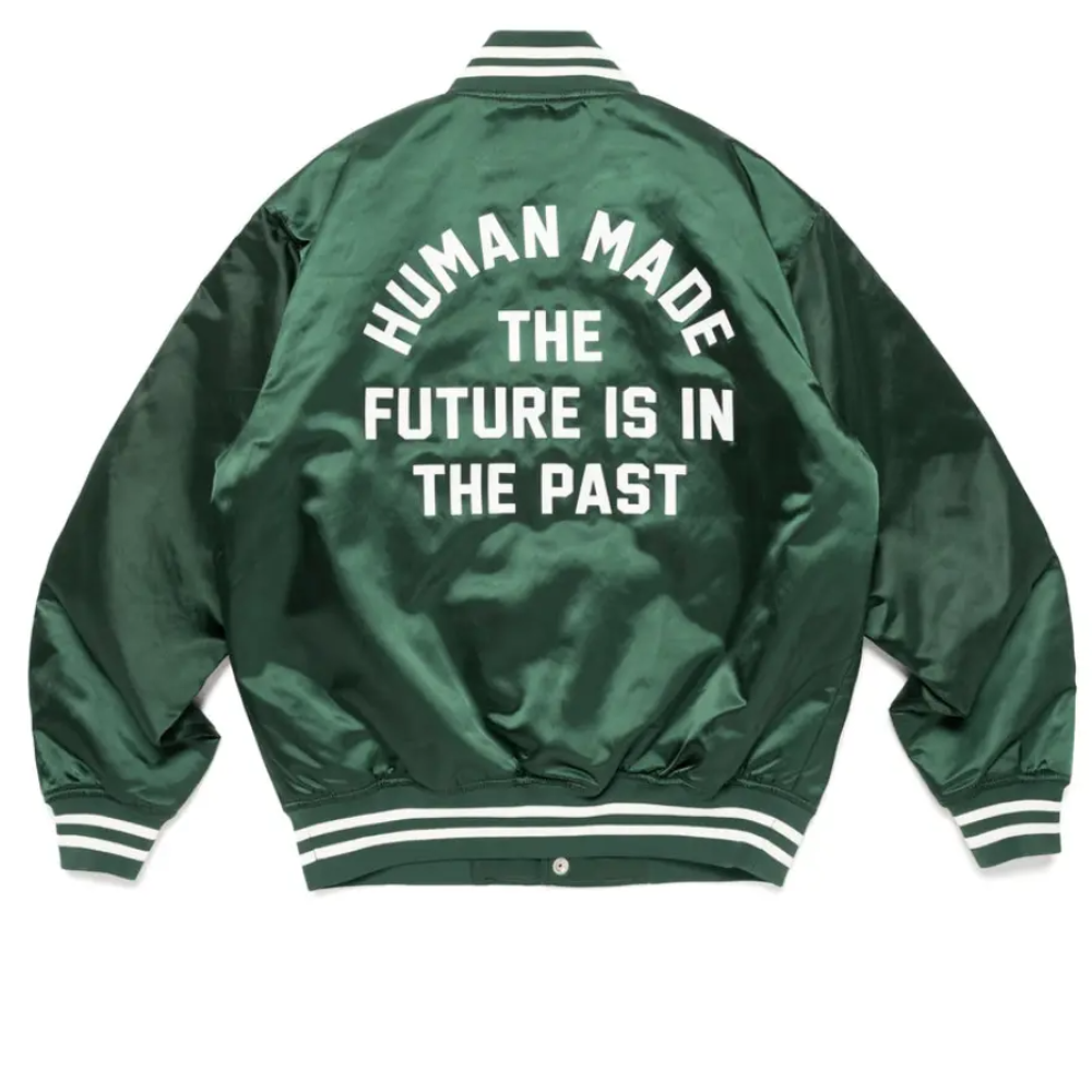 Human Made スタジャン グリーン Human Made Nylon Stadium Jacket Green | Human Made Japan