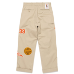 Human Made Dry Alls College Pants Beige バックビュー