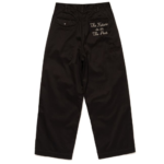 Human Made Wide Chino Pants Black バックビュー