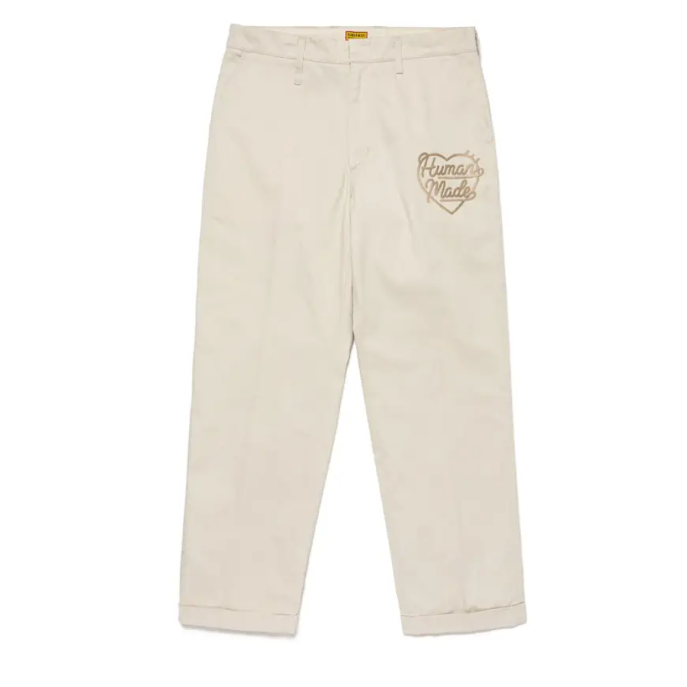 Human Made Chino White Pants | Human Made Japan