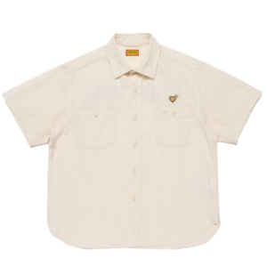 Human Made Chambray Shirt White フロントデザイン