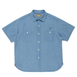 Human Made Chambray Shirt Blue フロントデザイン