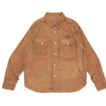 Human Made Kakishibu Dye Work Shirt フロントデザイン 柿渋染めワークシャツ