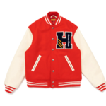 HUMAN MADE VARSITY JACKET RED 正面