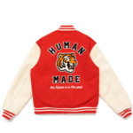 HUMAN MADE VARSITY JACKET RED 背面