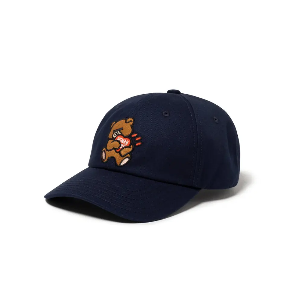 Human Made X Undercover 6Panel Twill Cap Navy Front Human Made X Undercover 6Panel Twill Cap Navy フロントデザイン ネイビーキャップ