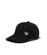 Human Made 6PANEL LINEN CAP Black フロントデザイン ブラック リネンキャップ