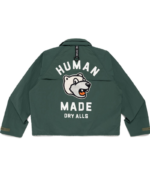 Human Made Finishing Jacket Green 背面