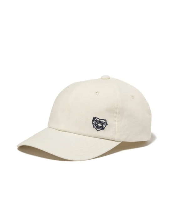 HUMAN MADE 6 Panel Cap White ホワイト Human Made 6PANEL LINEN CAP White｜リネン素材の定番