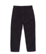 Human Made CARGO PANTS BLACK ブラックカーゴパンツ 正面画像