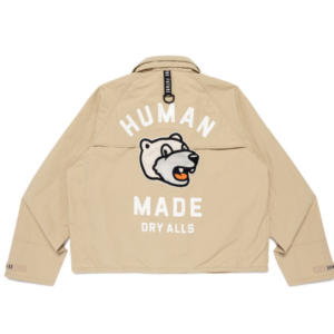 Human Made Finishing Jacket Beige 背面