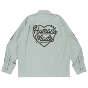 Human Made Hunting Shirt Blue バックデザイン ブルーシャツ