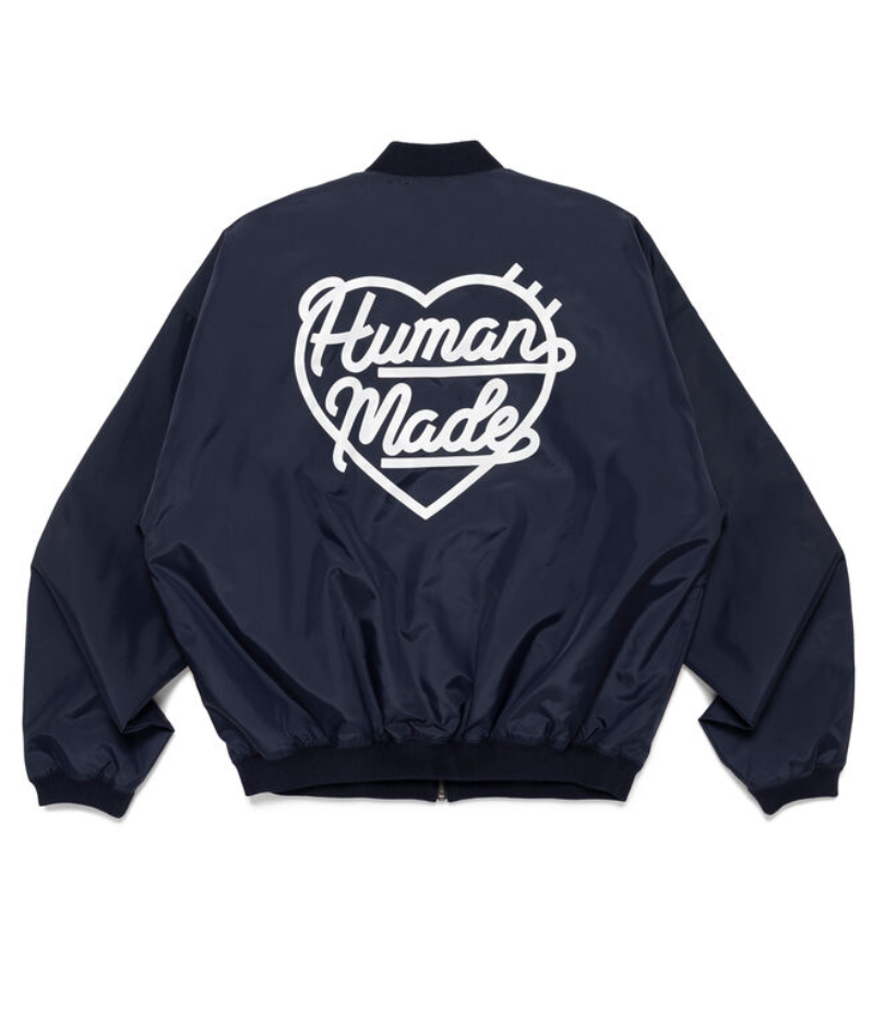 HUMAN MADE NYLON BLOUSON NAVY | Human Made Japan