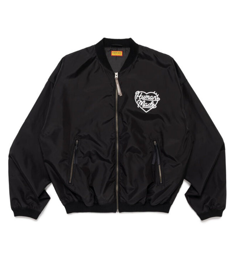 サイズM HUMAN MADE NYLON BLOUSON BLACK HUMAN MADE NYLON BLOUSON BLACK｜Jp
