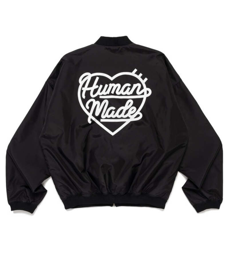 HUMAN MADE NYLON BLOUSON BLACK｜Jp