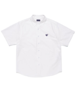Human Made OXFORD BD S/S SHIRT WHITE front view