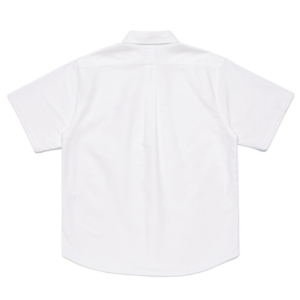 Human Made OXFORD BD S/S SHIRT WHITE back view