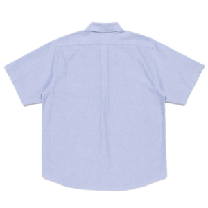 Human Made OXFORD BD S/S SHIRT BLUE back view Title