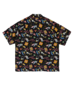 Human Made Aloha Shirt Black バックデザイン ブラック半袖シャツ