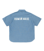 Human Made Chambray Shirt Blue バックデザイン