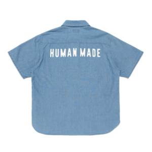 Human Made Chambray Shirt Blue バックデザイン