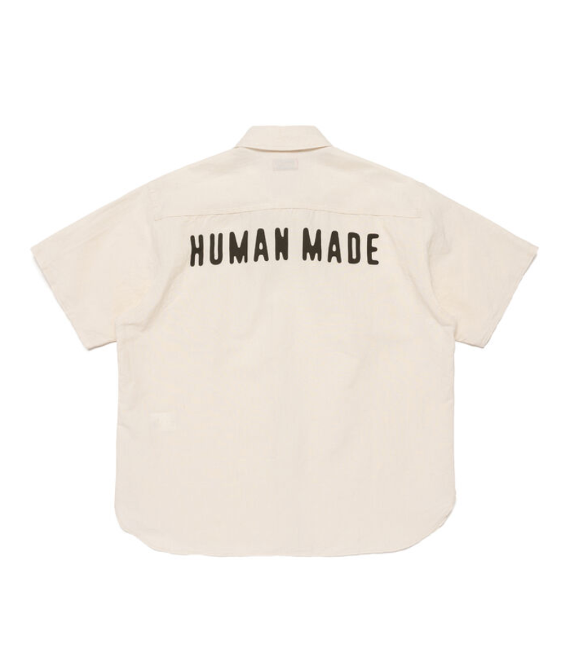 Human Made Chambray Shirt White｜軽量シャンブレーシャツ