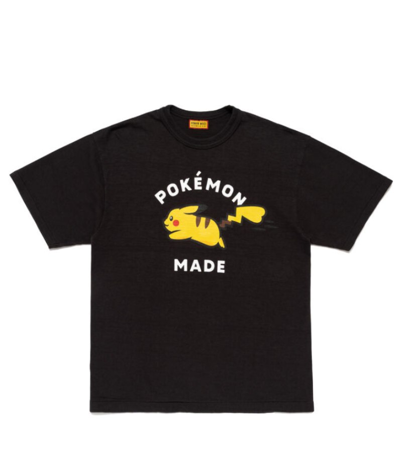 POKEMON MADE HUMAN MADE #2ポケモンtシャツ 3XL 黒 Human Made Yellow Pokemon T Shirt Black｜ポケモン グラフ