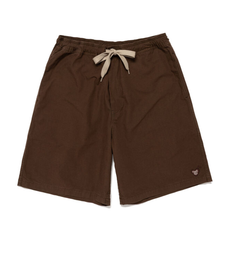 Human Made Ningensei Kusakizome Shorts Brown 前面デザイン Human Made Ningensei Kusakizome Shorts Brown 前面