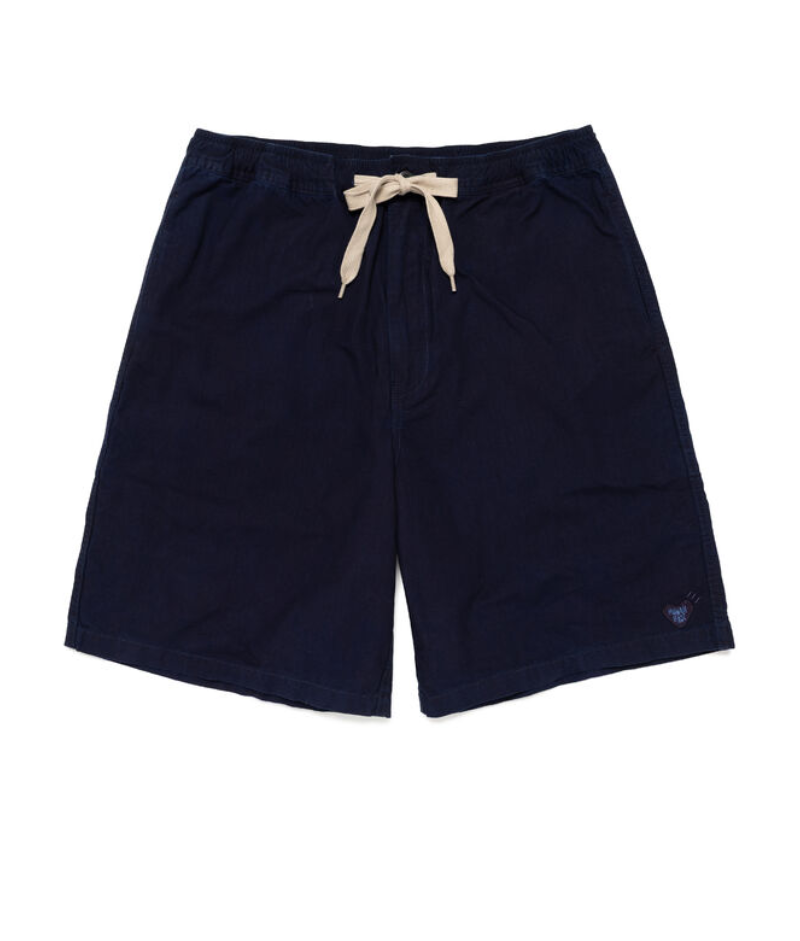 Human Made Nngensei Aizome Shorts Indigo 前面 Human Made Nngensei Aizome Shorts Indigo フロントデザイン