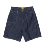 Human Made Denim Black Short フロントビュー