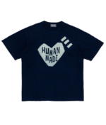 Human Made NINGENSEI Heart Indigo T Shirt フロントデザイン インディゴTシャツ
