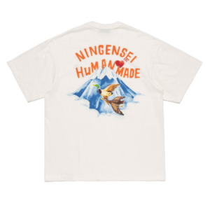 Human Made NINGENSEI T-SHIRT OFF WHITE front view