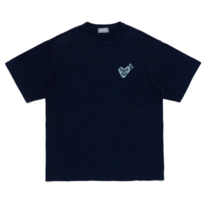 Human Made NINGENSEI AIZOME T-SHIRT BLUE back view