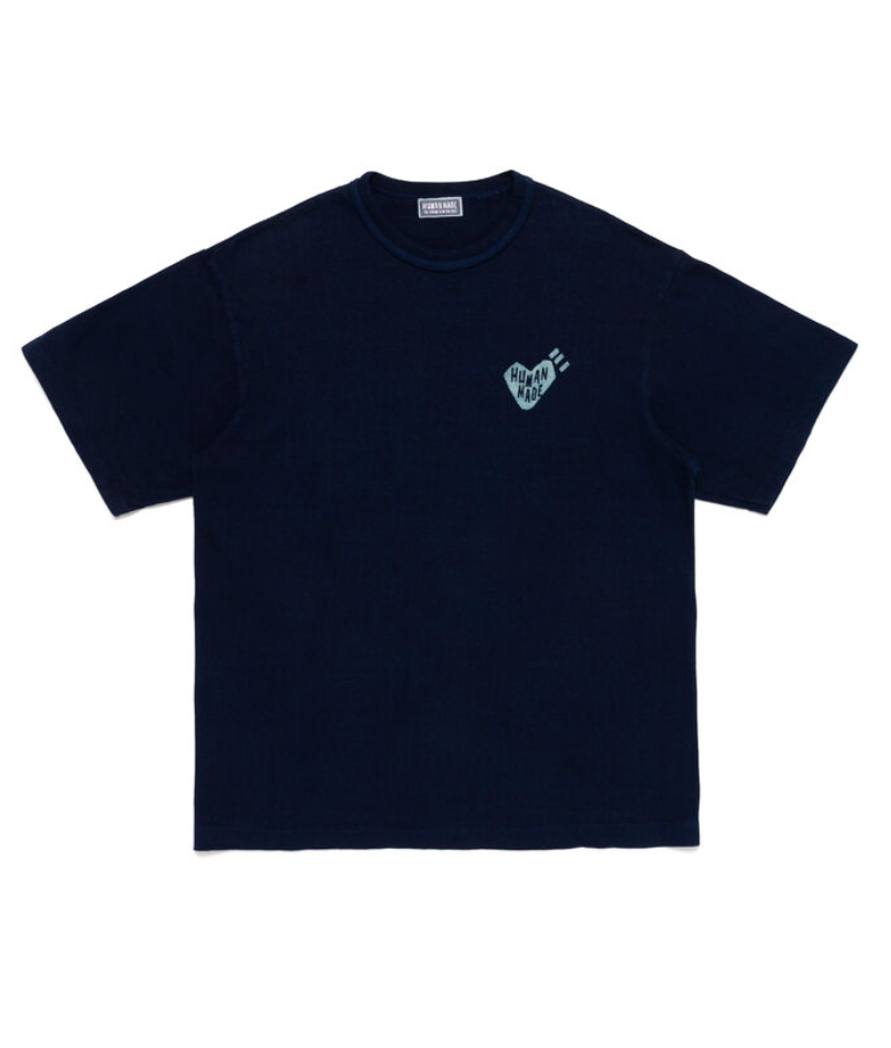 Human Made NINGENSEI AIZOME T-SHIRT BLUE | ヒューマ