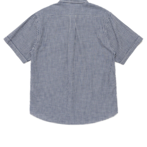 Human Made Check B.D Shirt Blue 背面