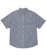 Human Made Check B.D Shirt Blue 前面