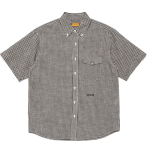 Human Made Check B.D Shirt Black 前面