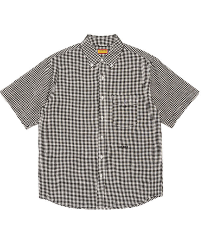 Human Made Check B.D Shirt Black｜ヒューマンメイド ジ