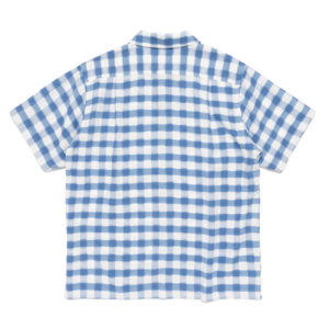 Human Made Ningensei Kusakizome Shirt Blue back view